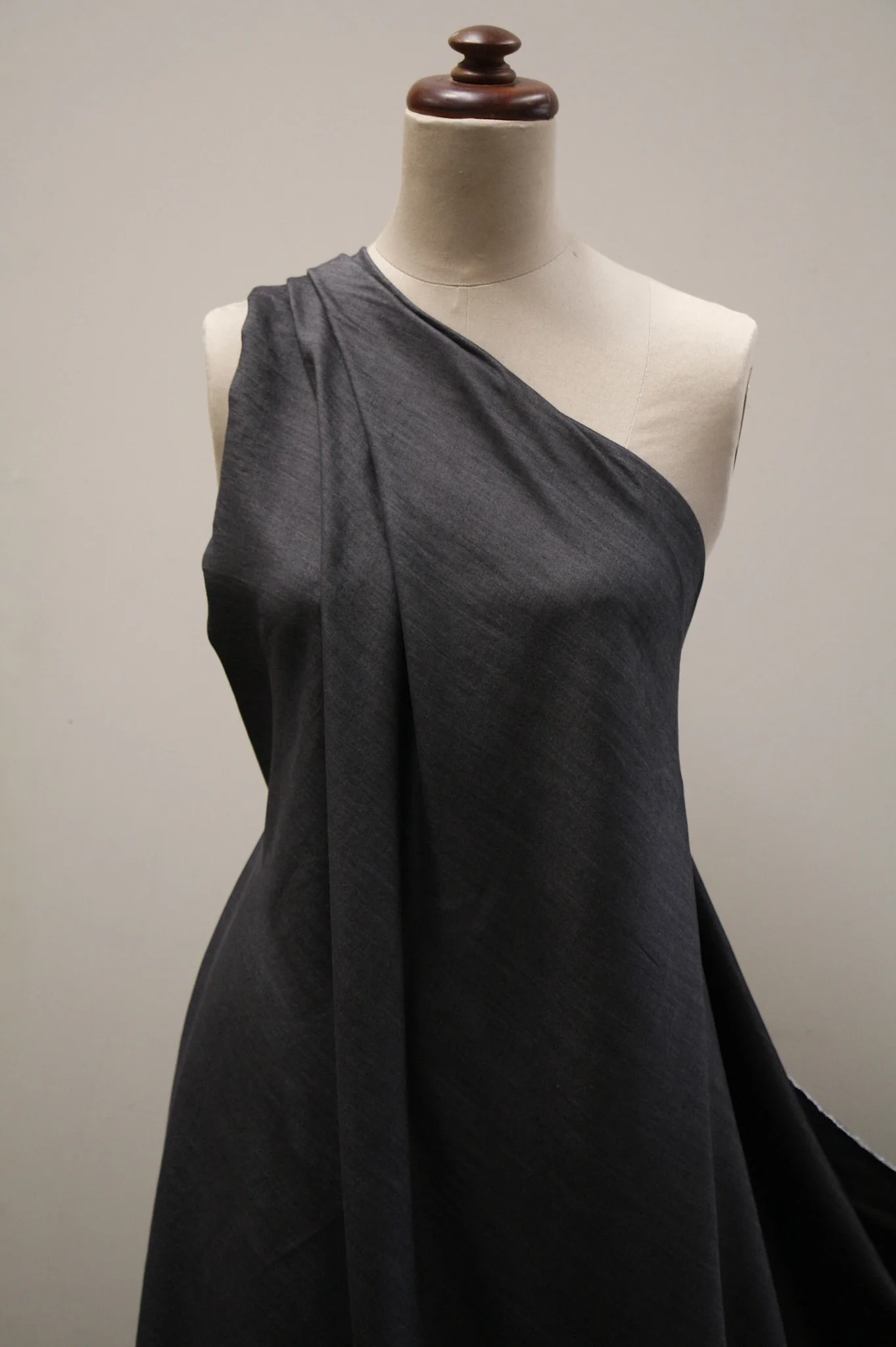 Chambray Tencel Black - Image 3