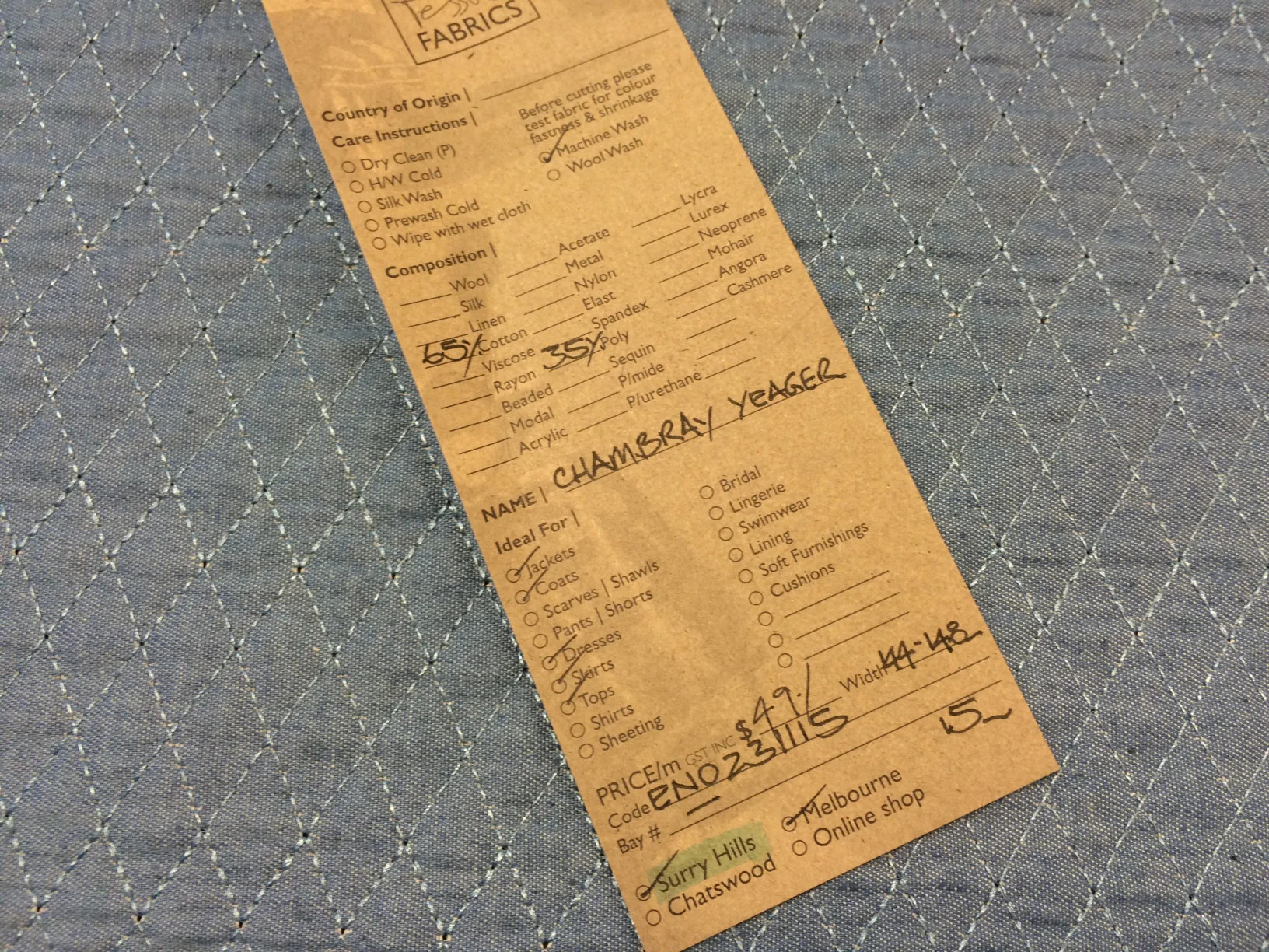 Chambray Yeager - Image 4