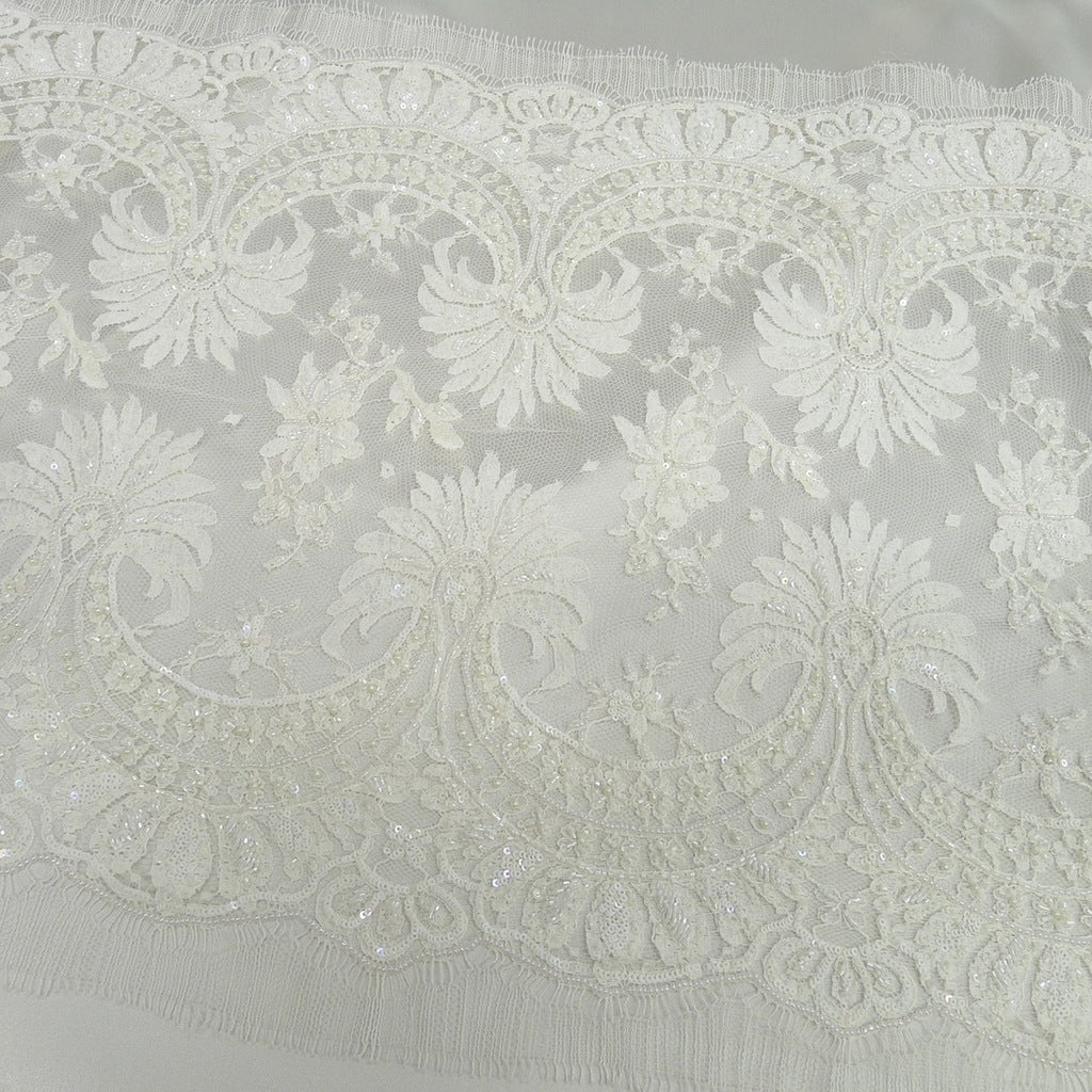 Chantilly Beaded Ivory - Image 2