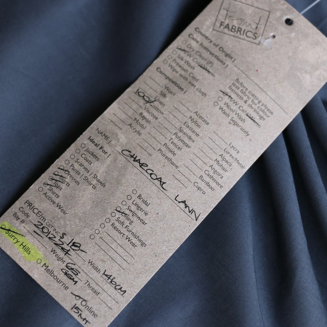 Steel Cotton Lawn/Voile - Image 3
