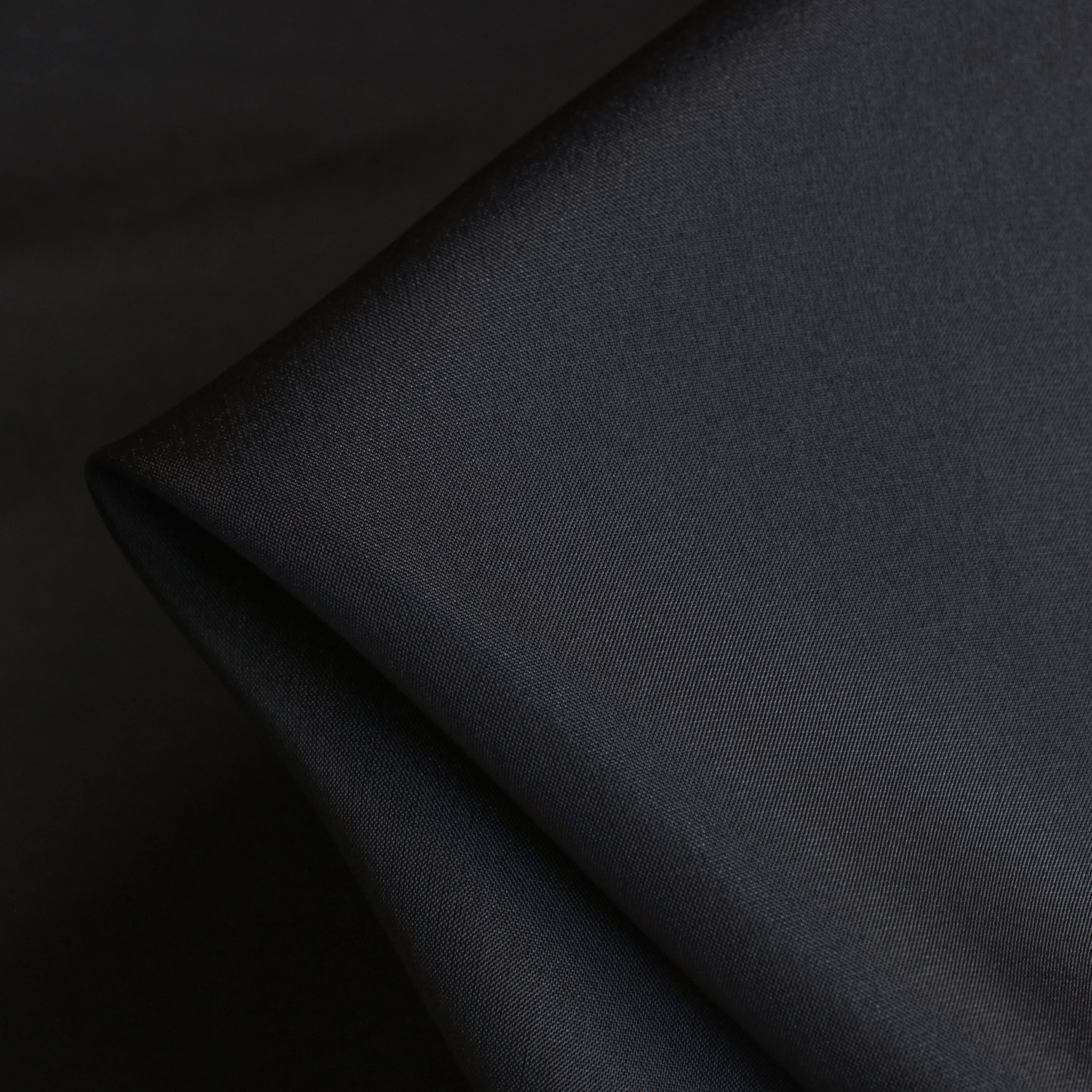 Charcoal Habutai Silk