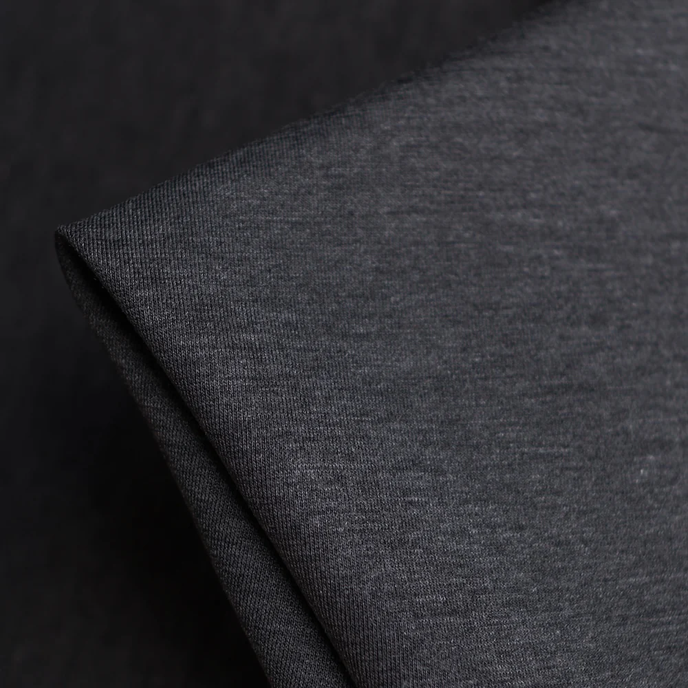 Charcoal Night Double Sided Knit