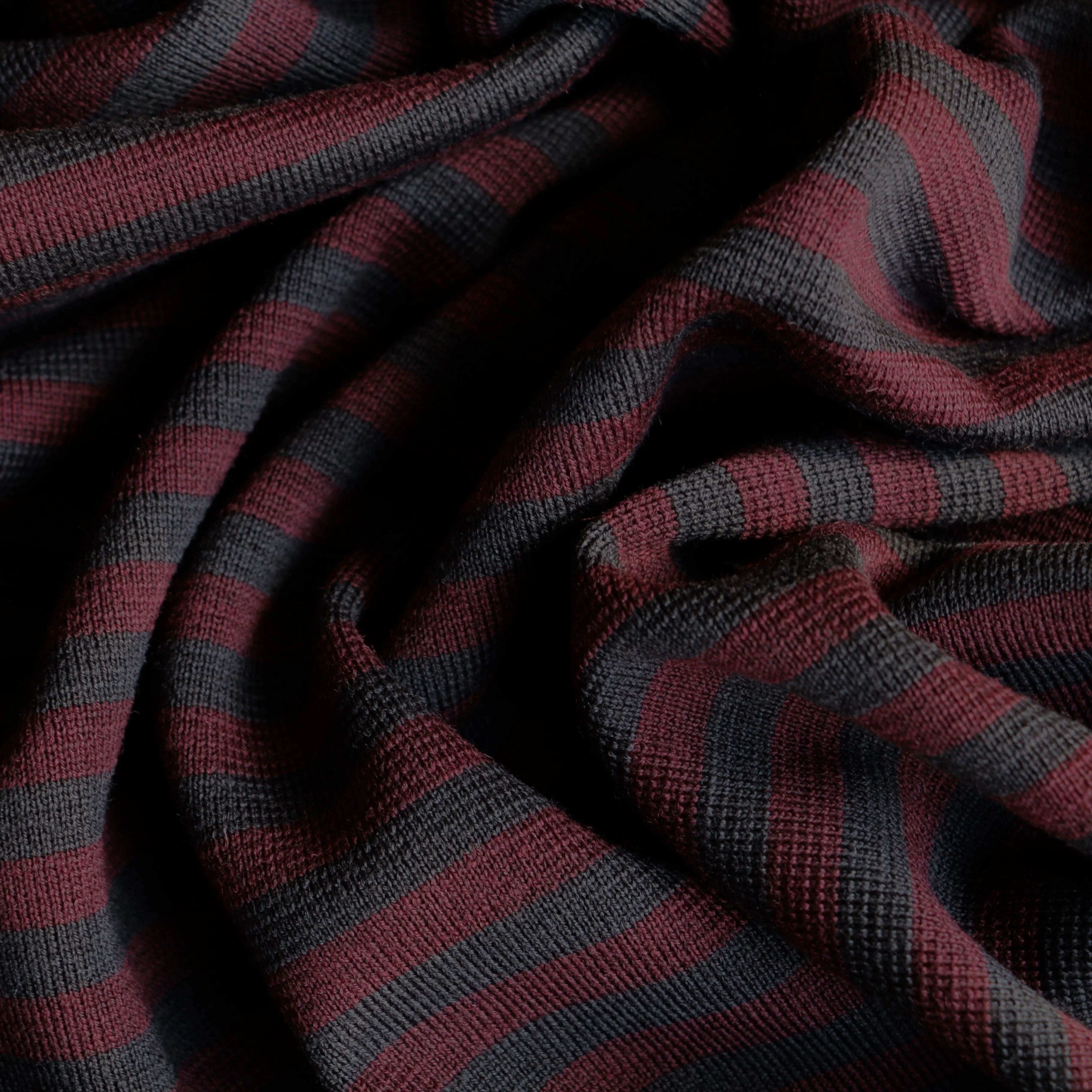 Charcoal Over Burgundy - Image 2