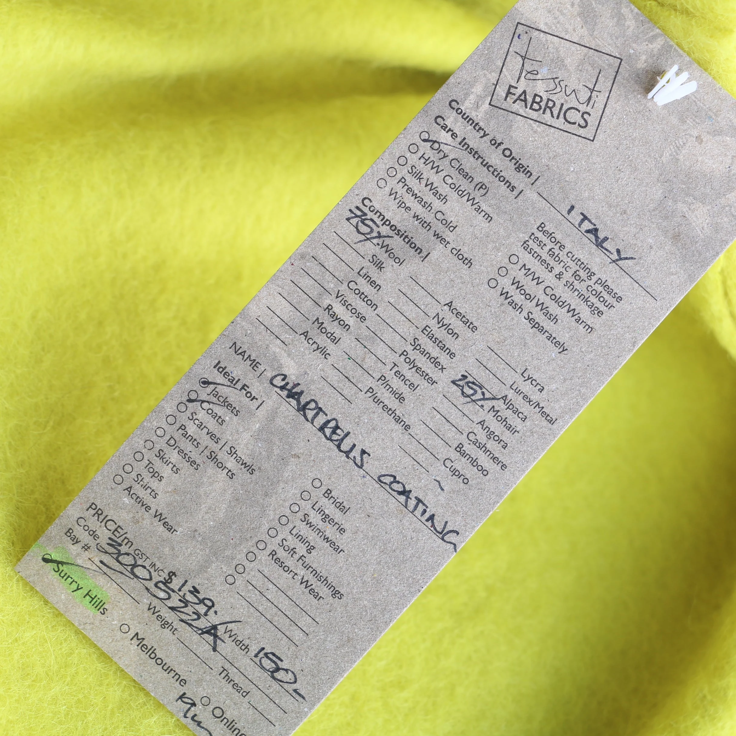Chartreuse Coating - Image 3