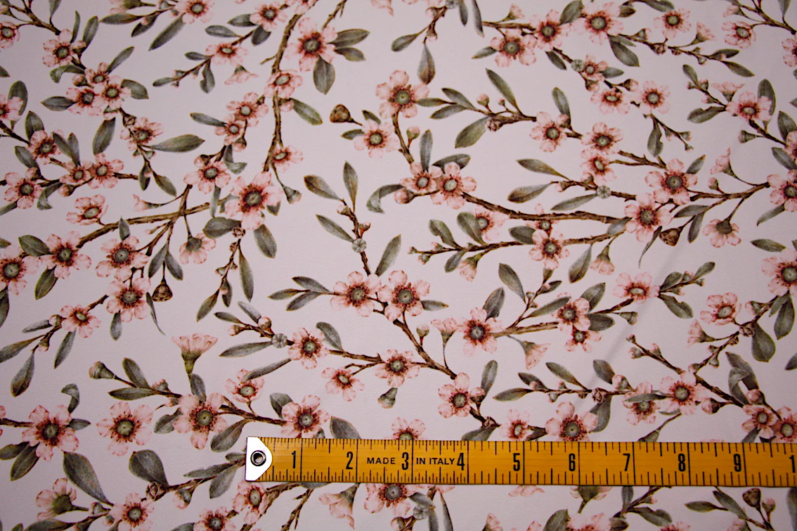 Cherry Blossom Beach - Swimwear Fabric - Image 2