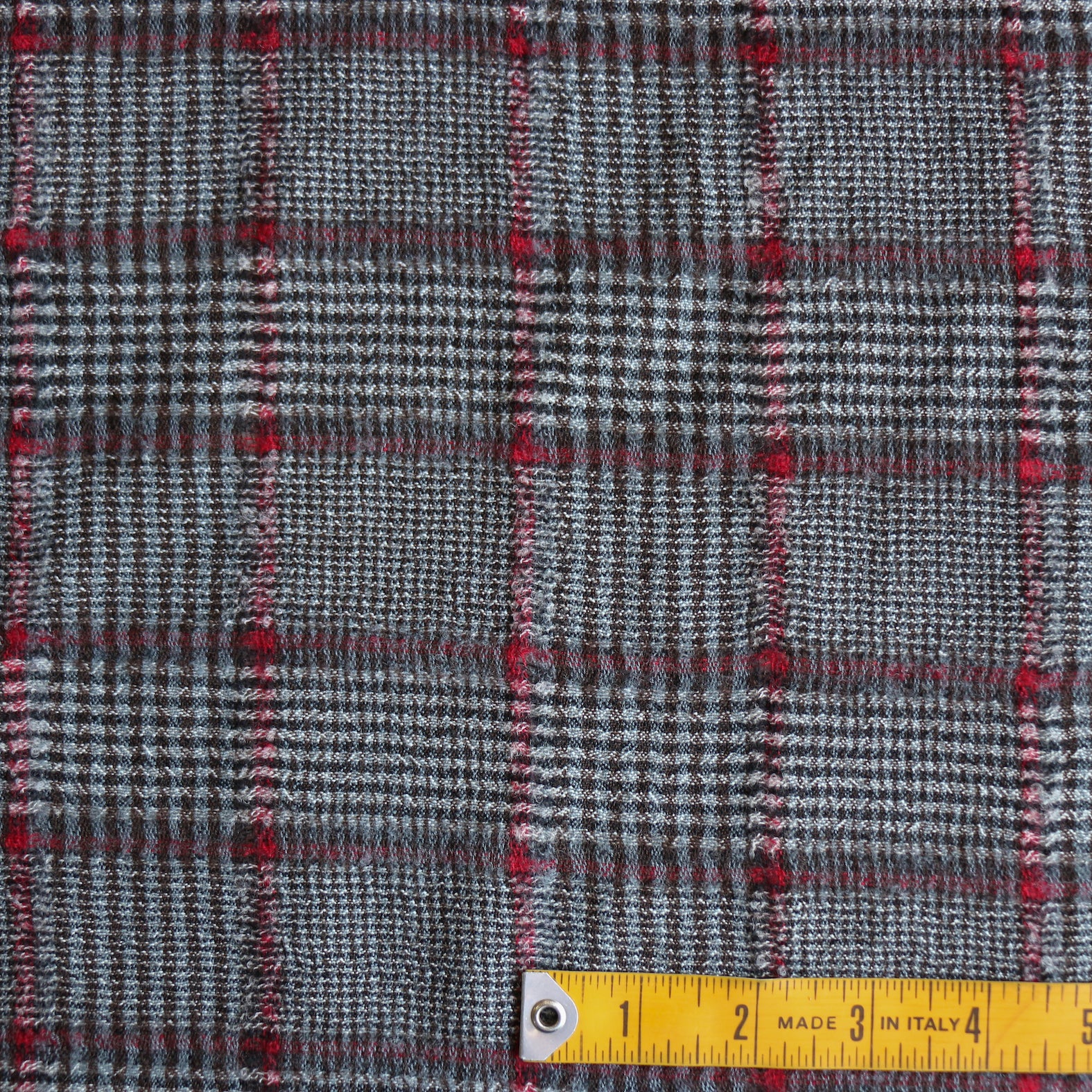 Cherry Grigio Check - Image 3