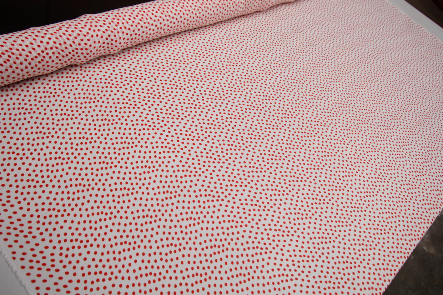 Cherry Neve Crepe Satin Chiffon - Image 5