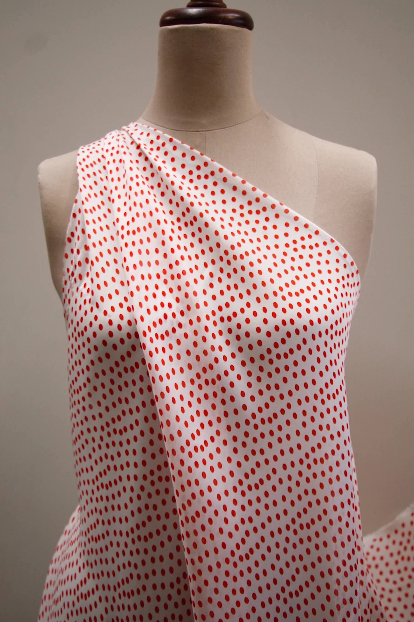 Cherry Neve Crepe Satin Chiffon - Image 6