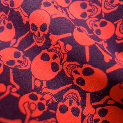 Cherry Paracadute Stretch Poplin - Image 2