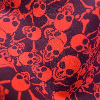 Cherry Paracadute Stretch Poplin - Image 3