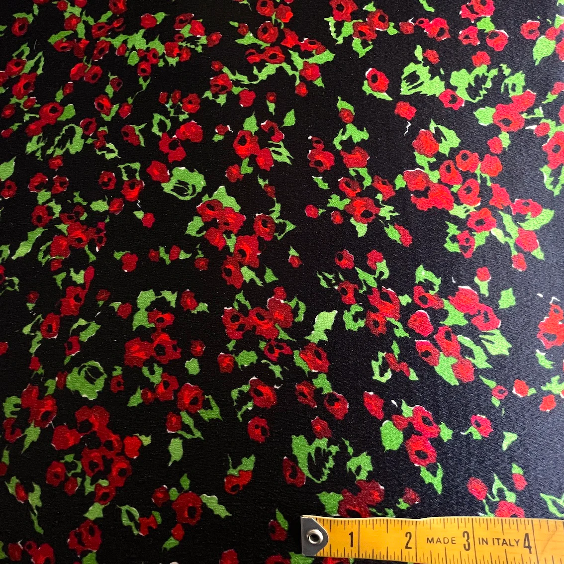 Cherry Roses Viscose - Image 4