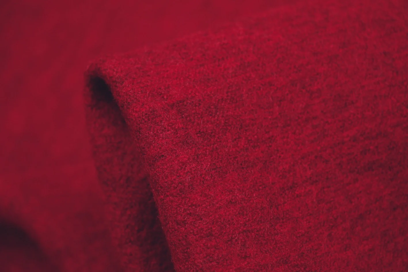 Cherry Tepore Marle - Boiled Wool