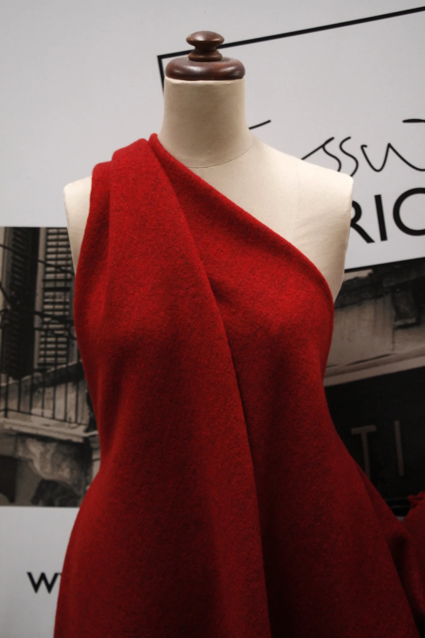 Cherry Tepore Marle - Boiled Wool - Image 6