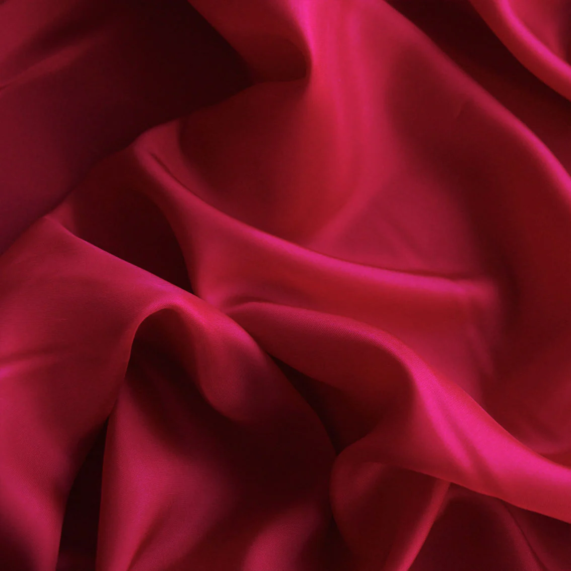 Chilli Pink Rayon Lining (137cm wide) - Image 2