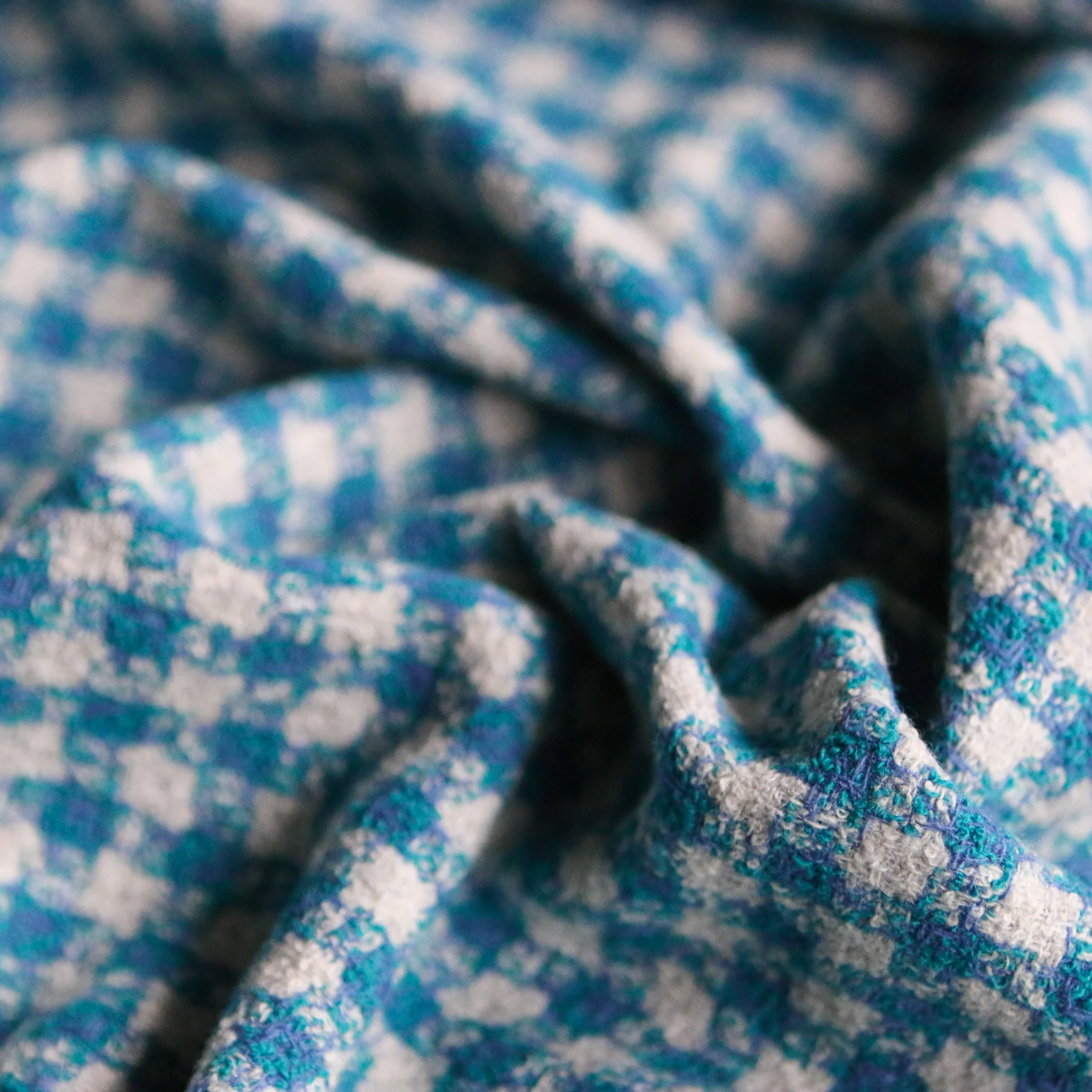 Chloe Aqua/Denim Tweed - Image 2