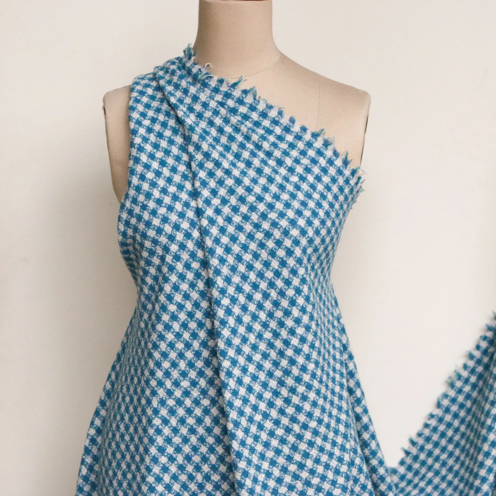 Chloe Aqua/Denim Tweed - Image 5
