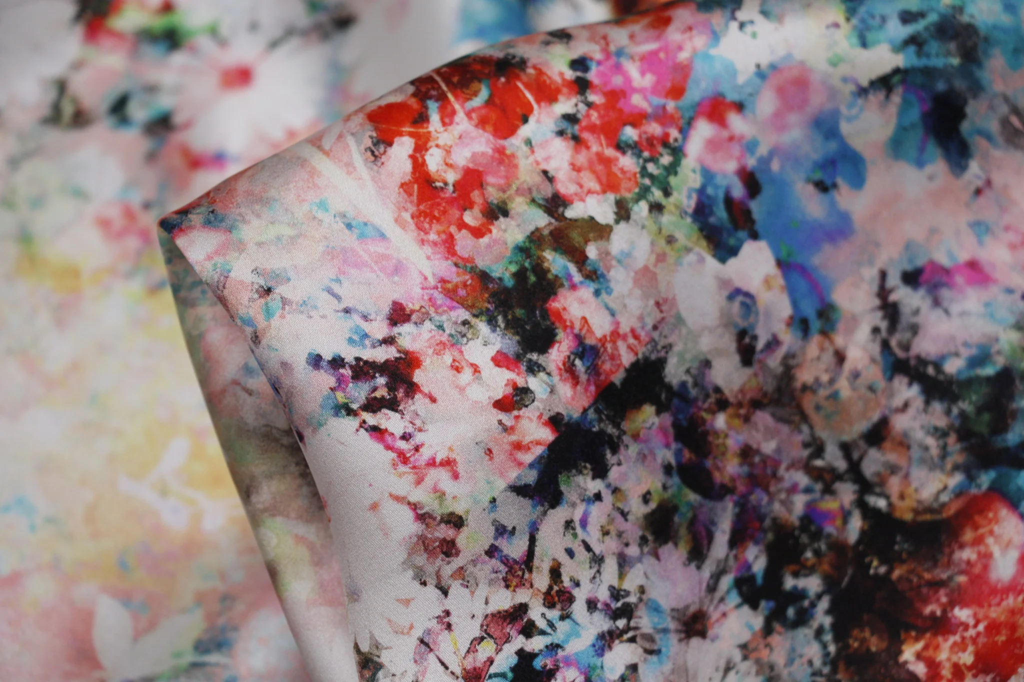 Chloe's Garden - Silk Satin