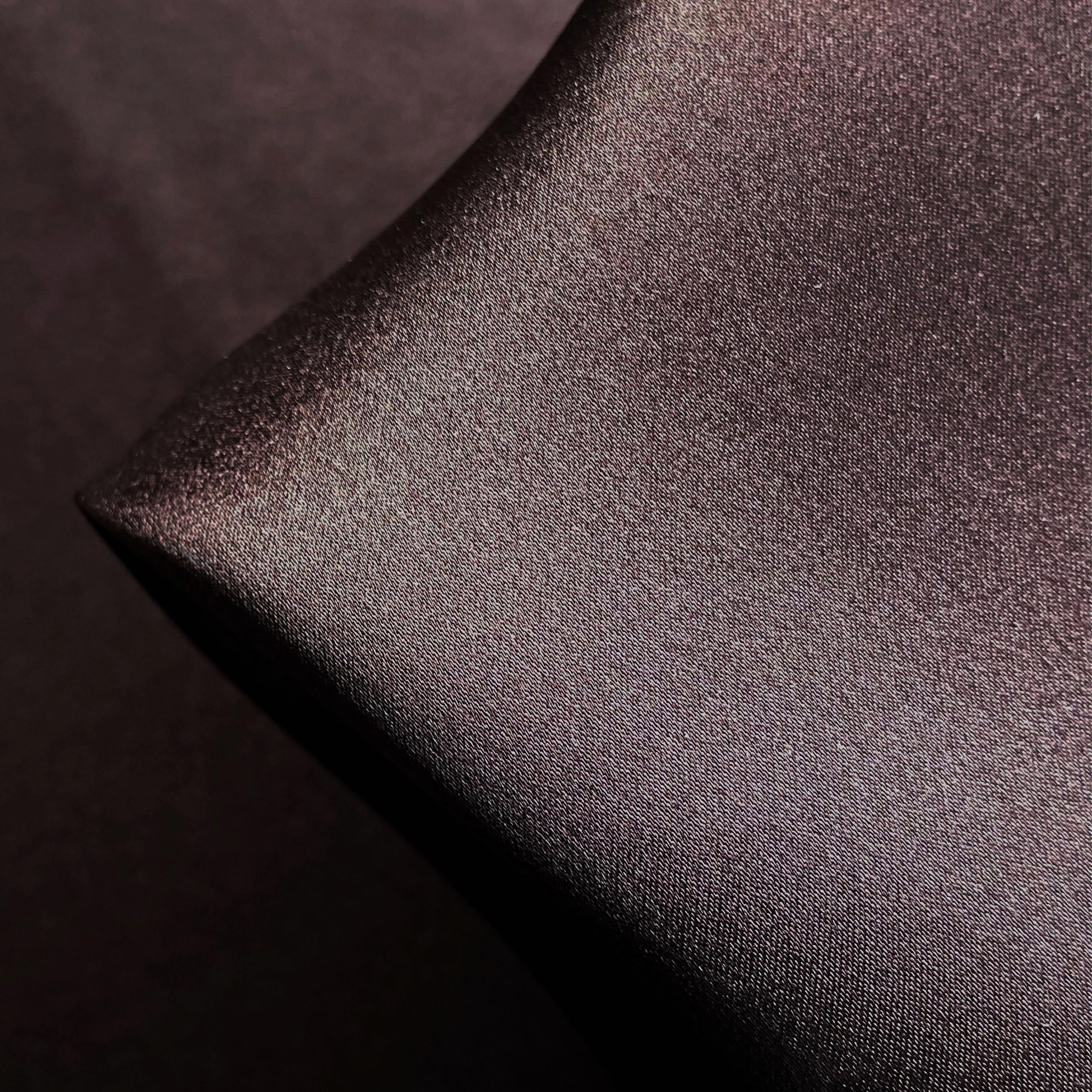 Chocolate Silk Satin - 19mm