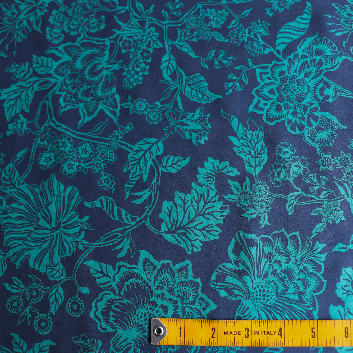 Christelle Silhouette Blue/Teal - Liberty Tana Lawn™ - Image 3