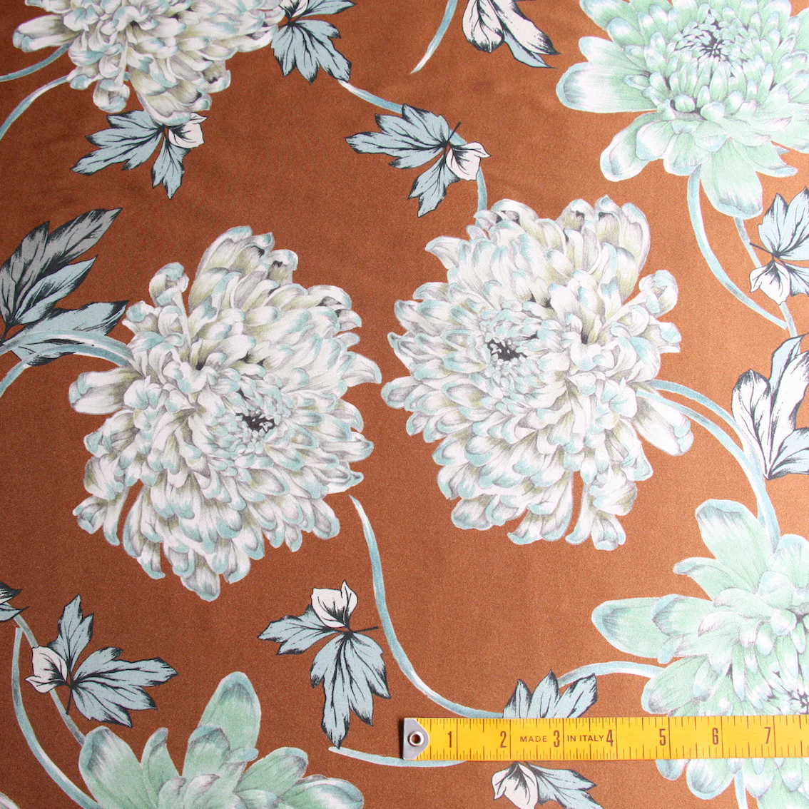 Chrysanthemum Spice Silk Satin - Image 3