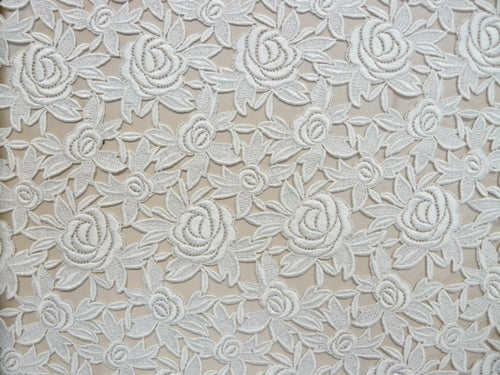 CHUNKY ROSE GUIPURE LACE - Image 2