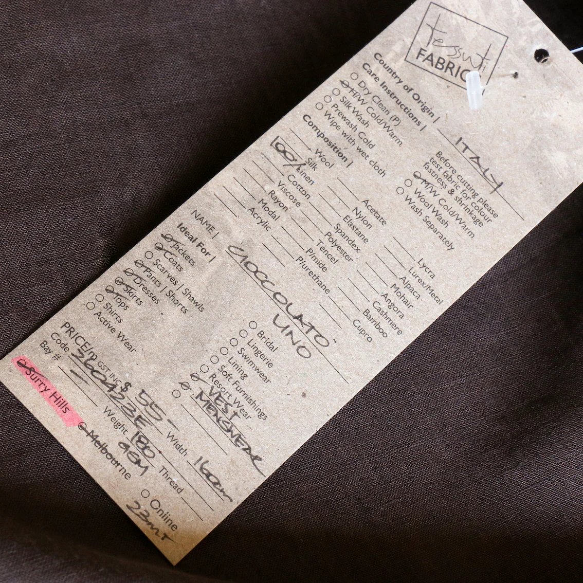 Cioccolato Linen - Image 3