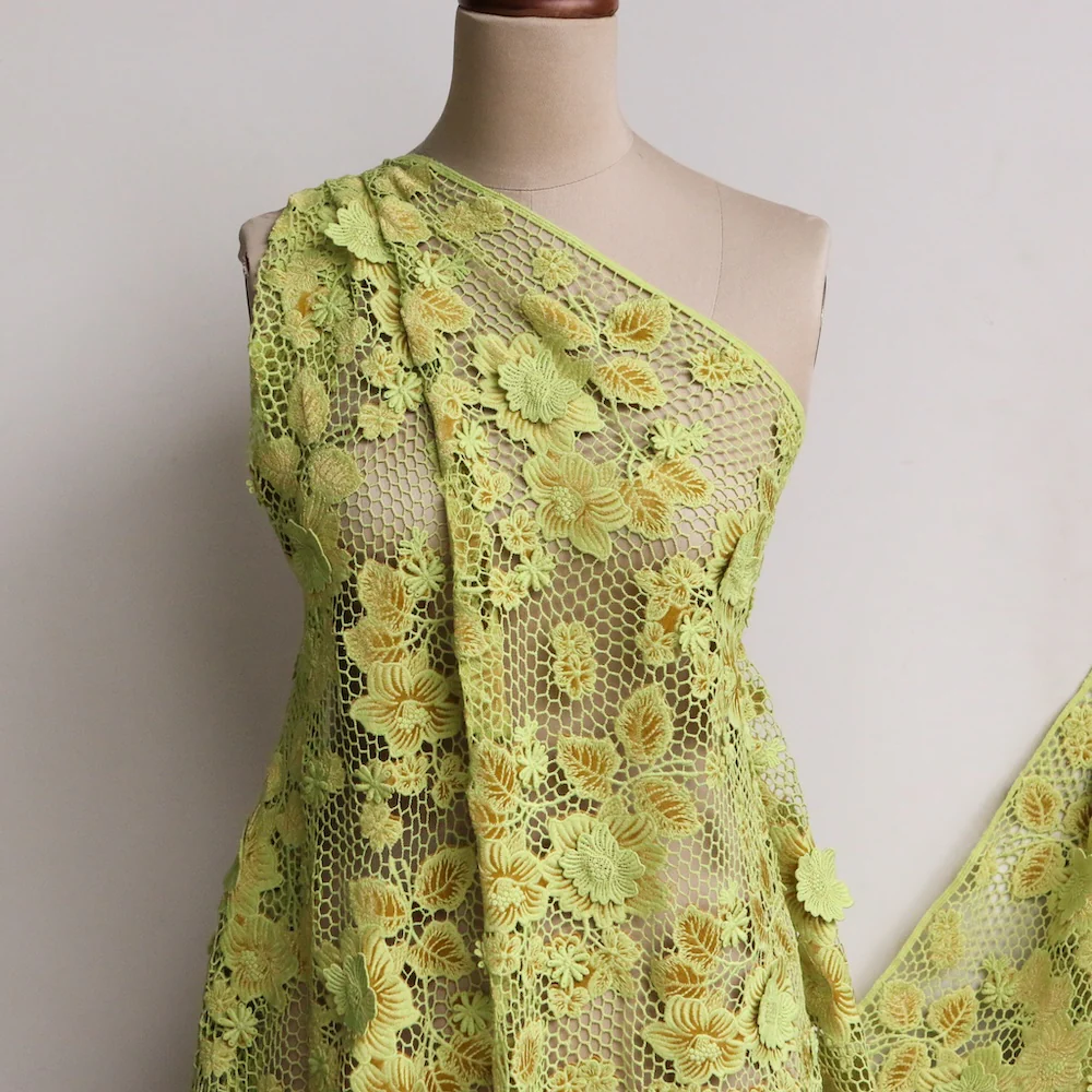 Citrino 3-D Guipure Lace - Image 5