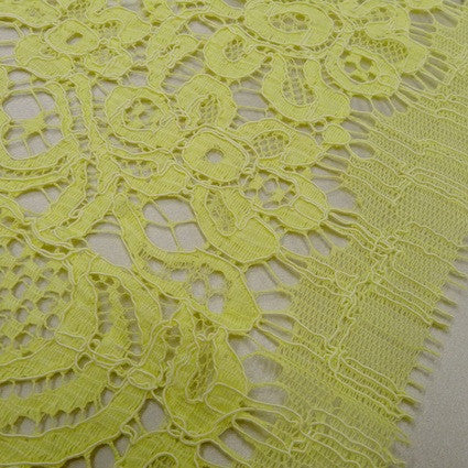 Citron Guipure Lace - Image 2