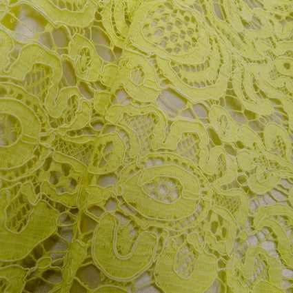 Citron Guipure Lace - Image 5