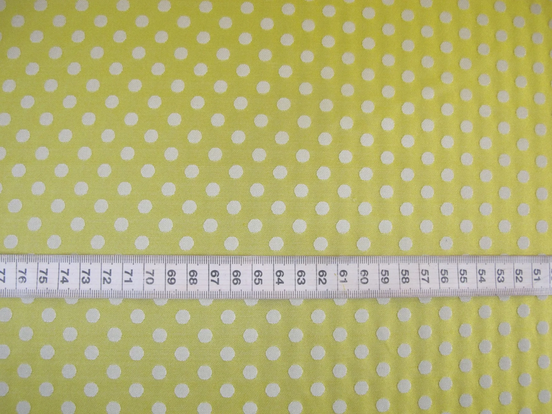 Citrus Jacquard Camelot Dot - Image 3
