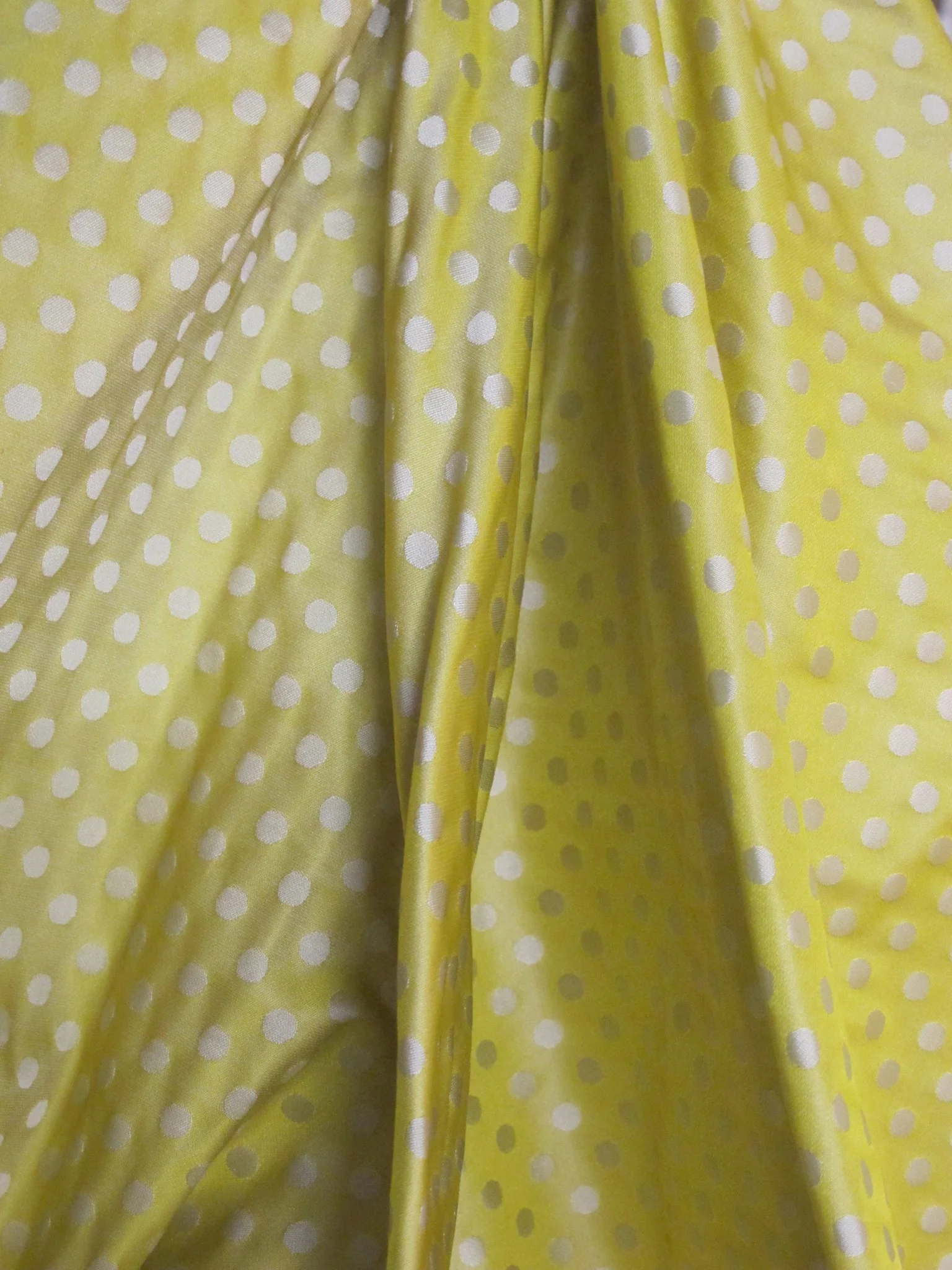 Citrus Jacquard Camelot Dot - Image 5