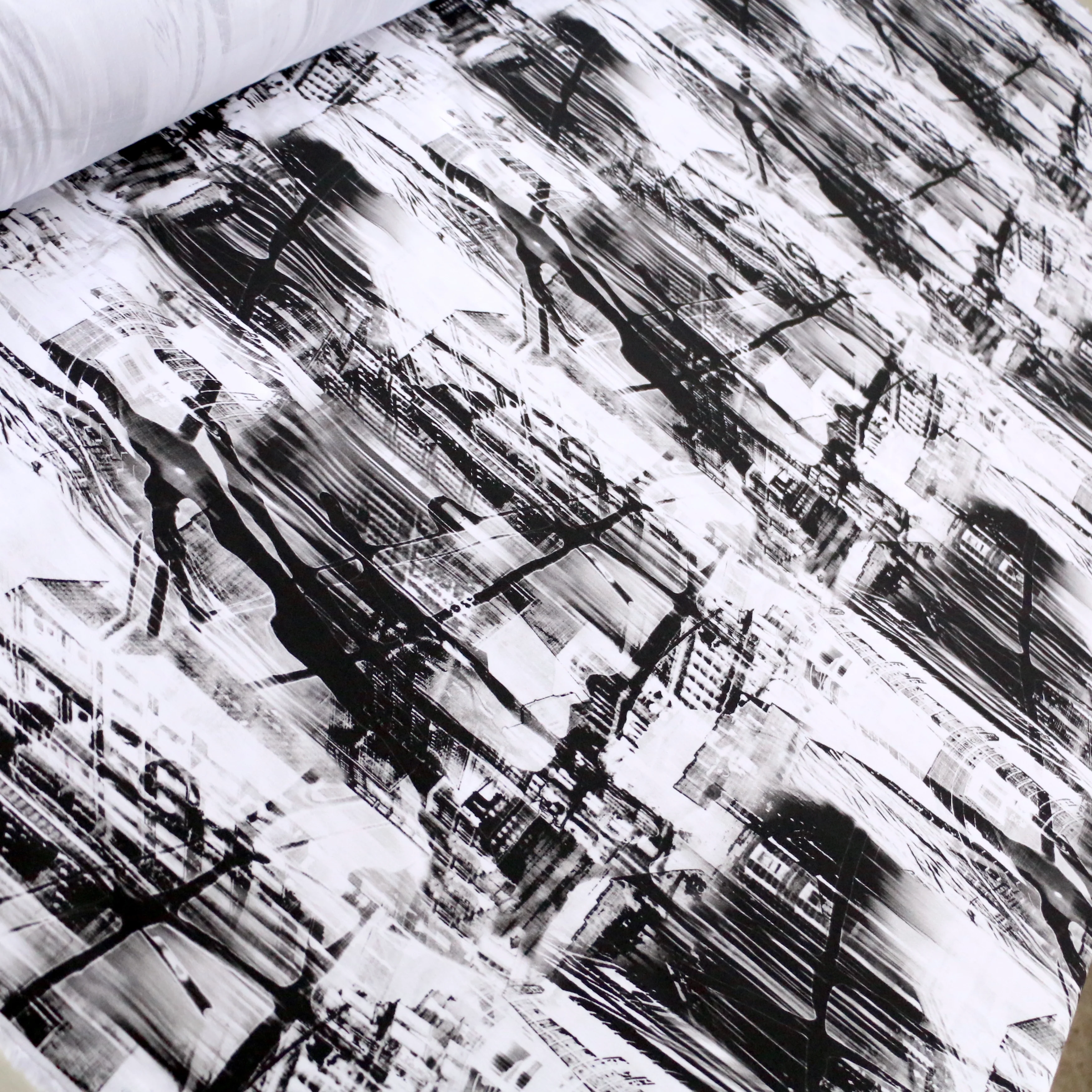 Citta Nero Stretch Poplin - Image 4