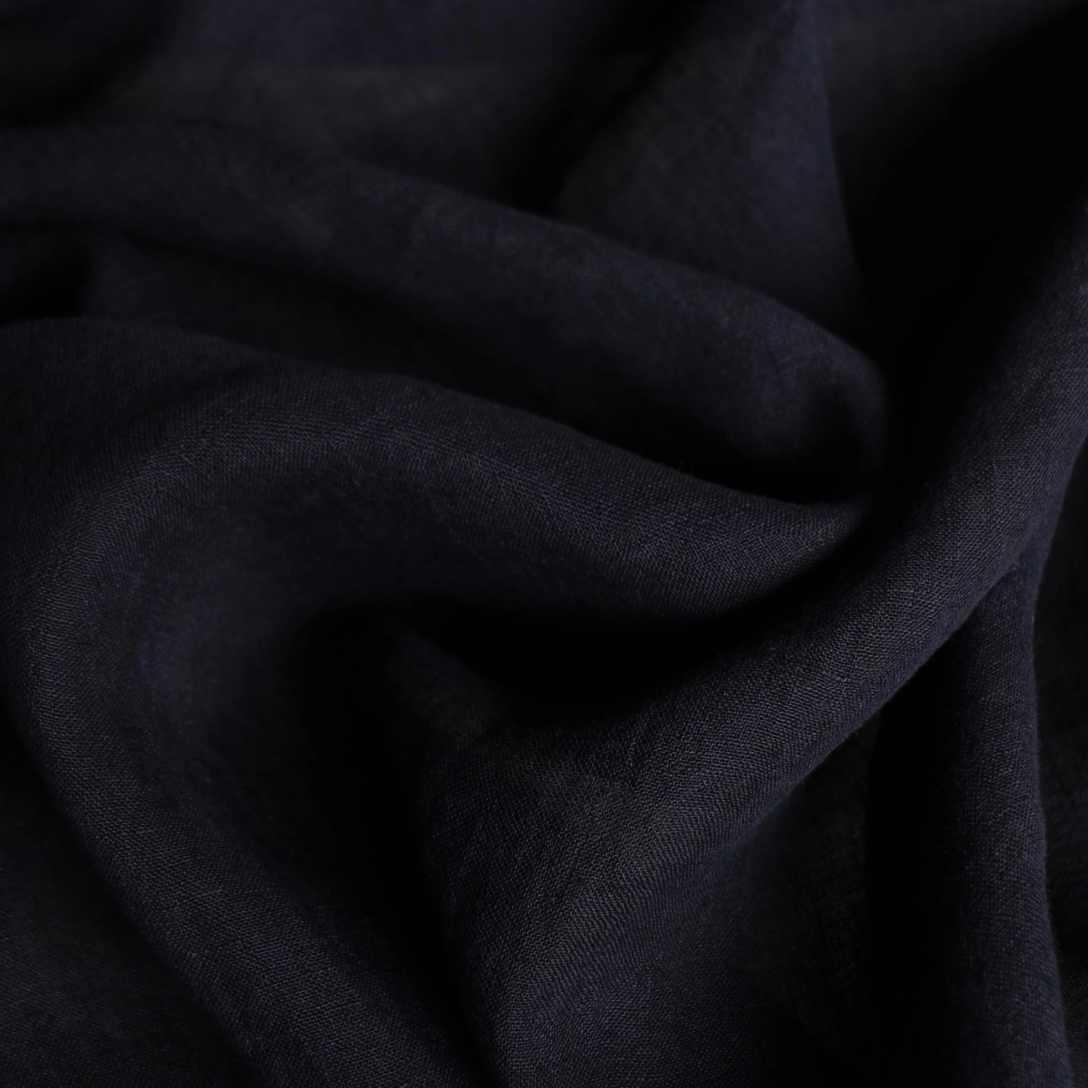 City Midnight Linen Gauze - Image 2