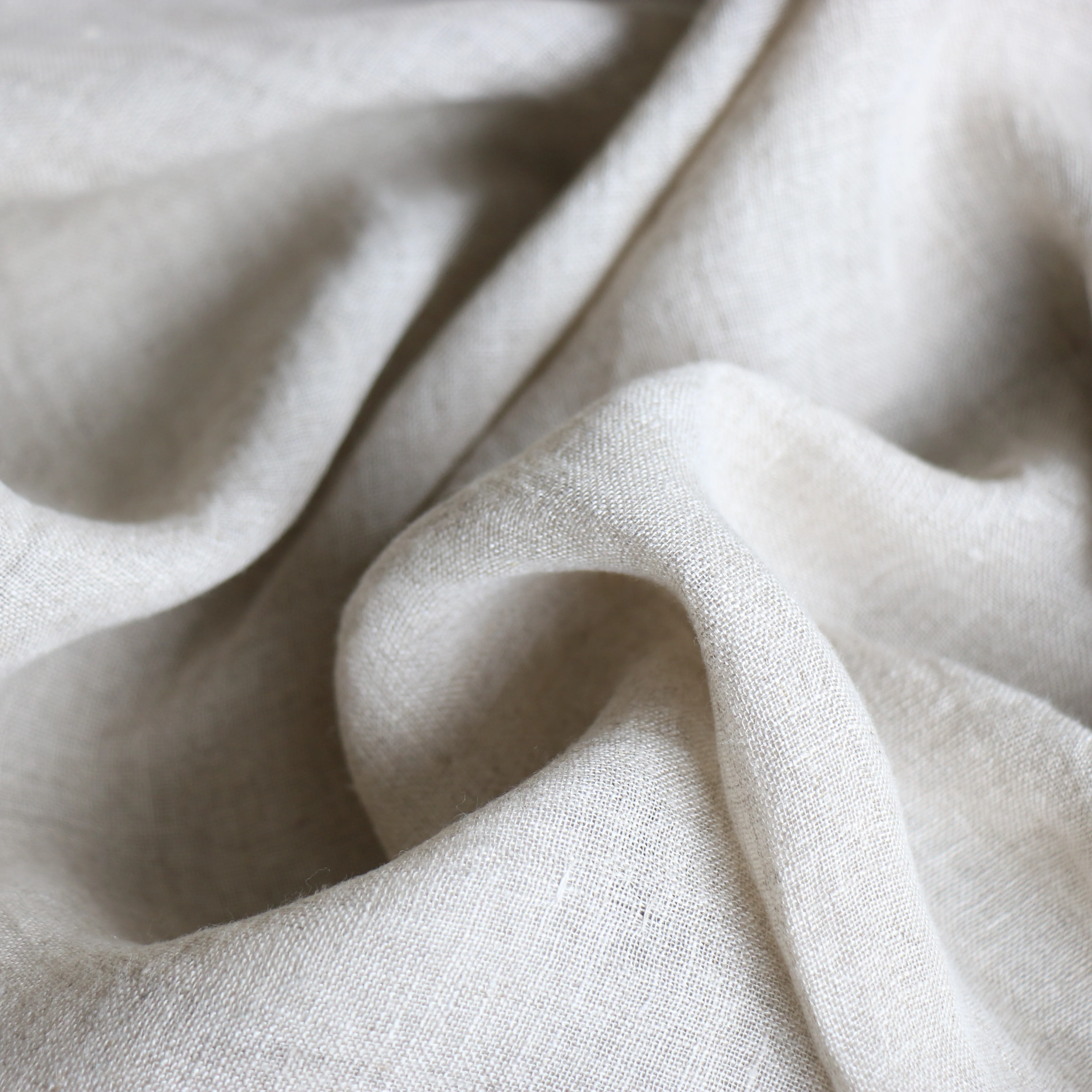 City Natural Washed Linen Gauze - Image 2
