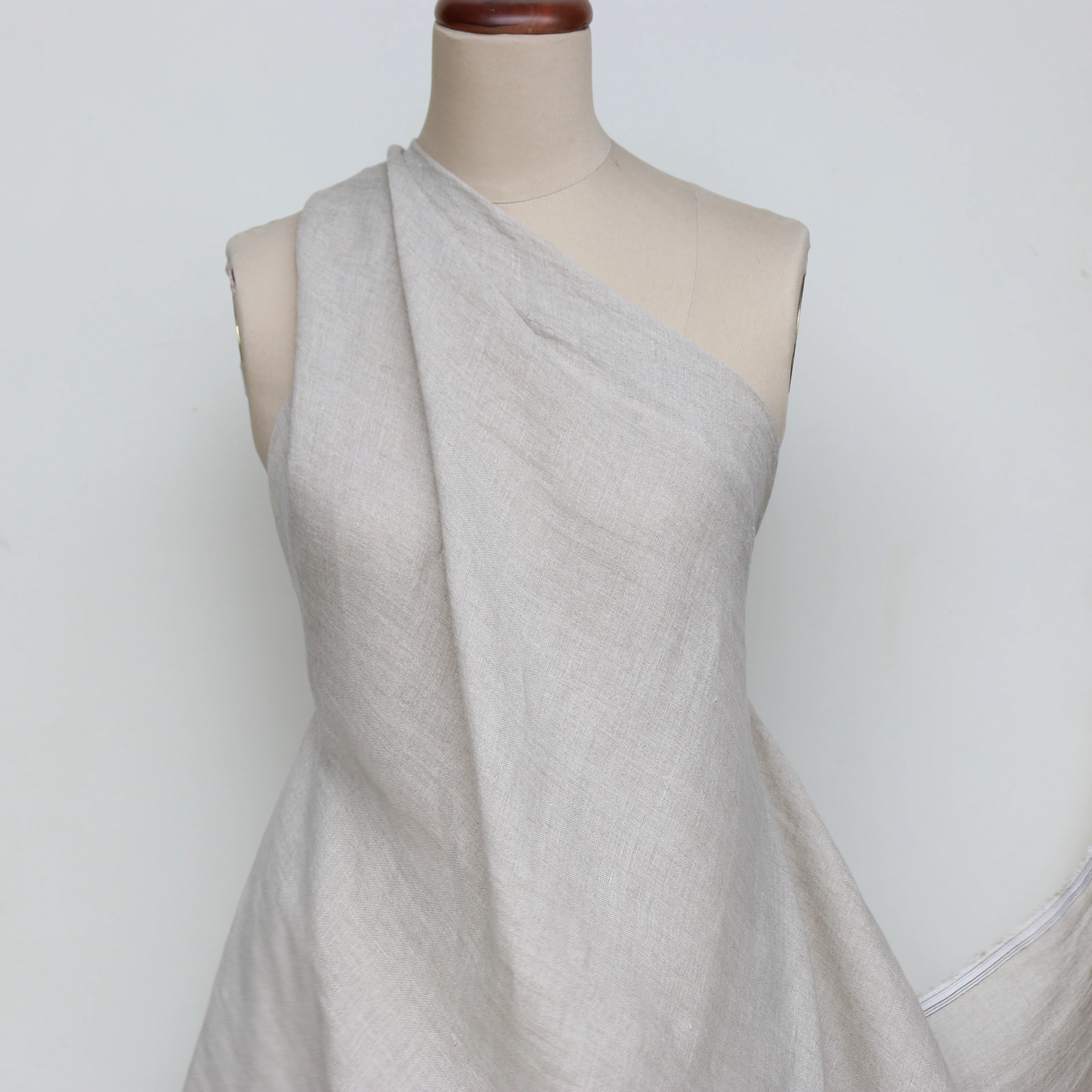 City Natural Washed Linen Gauze - Image 3
