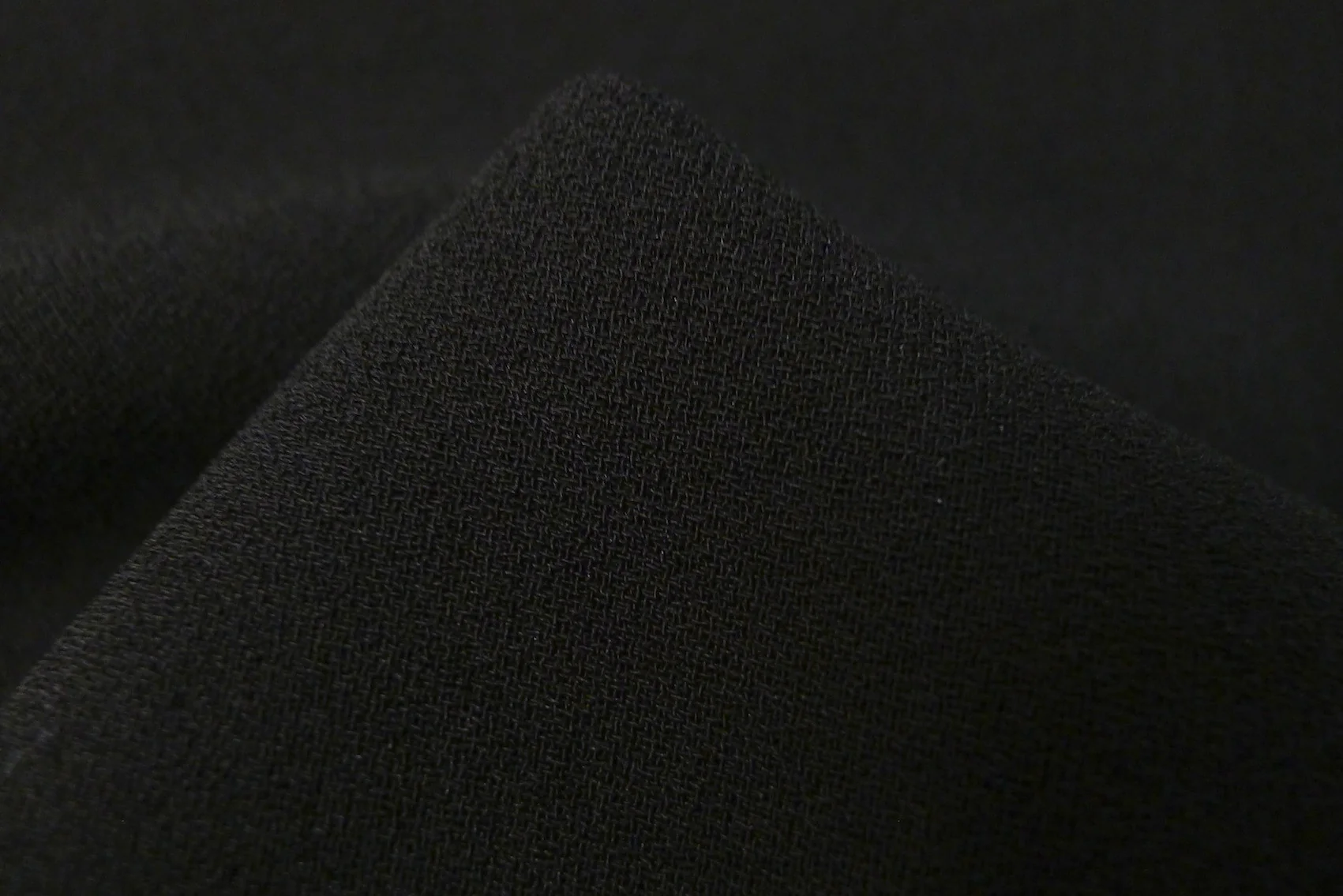Classic Black Crepe