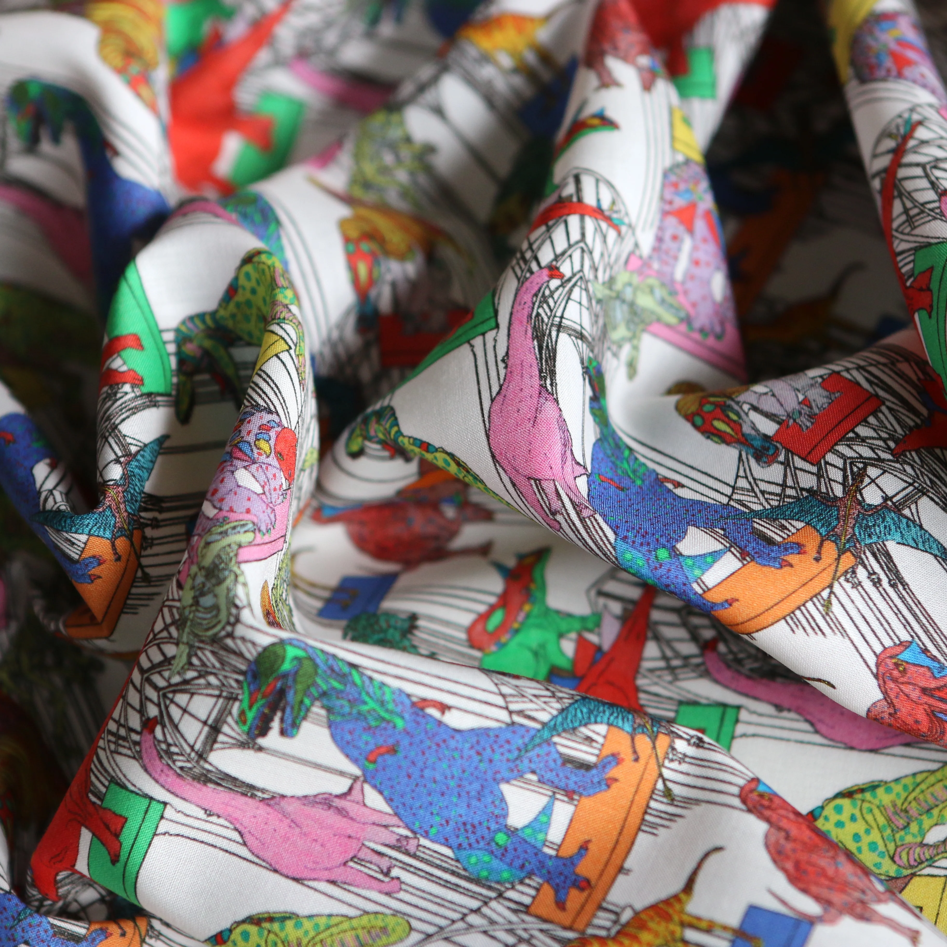 Claws Roars N' Dinosaurs - Liberty (Organic) Tana Lawn⢠- Image 2