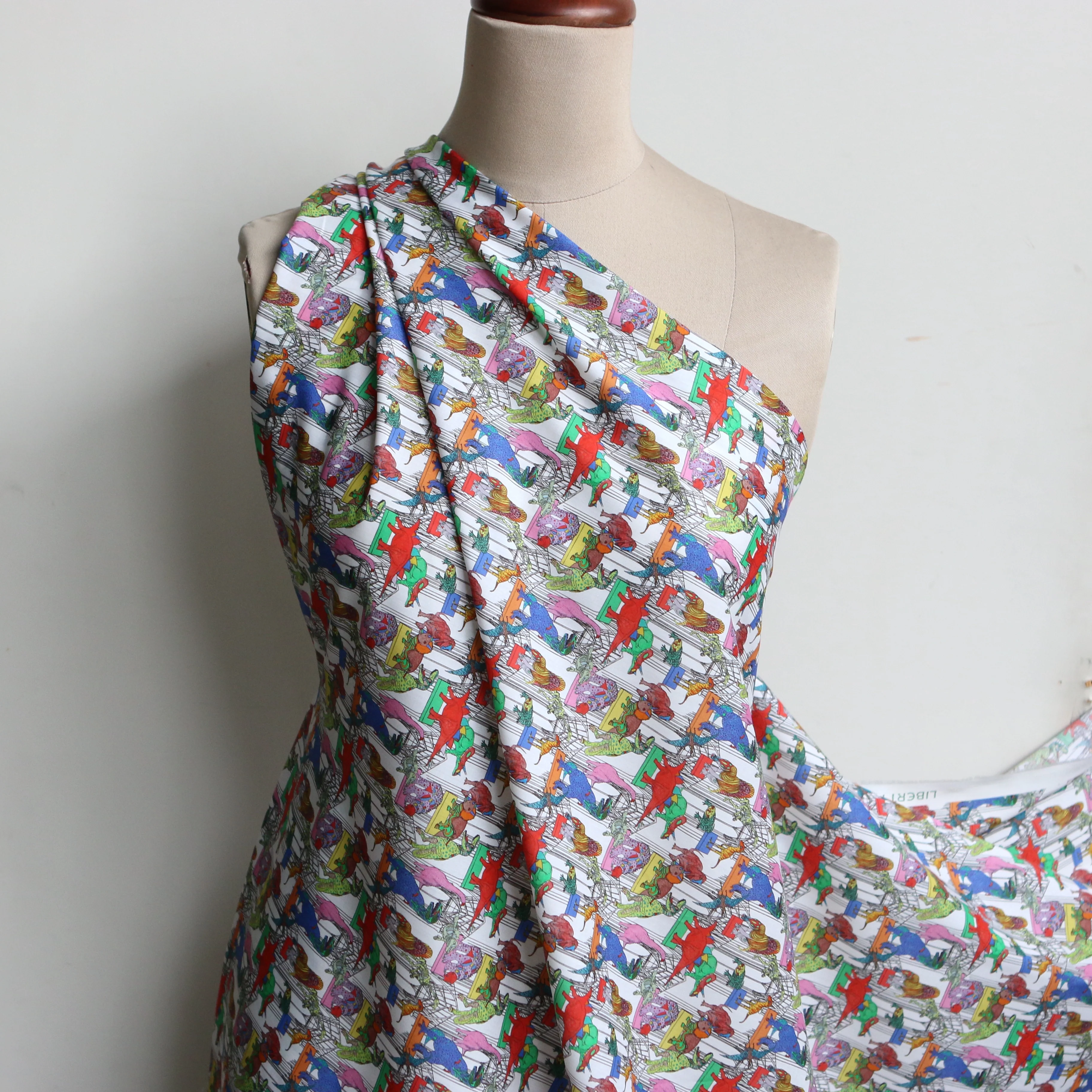 Claws Roars N' Dinosaurs - Liberty (Organic) Tana Lawn⢠- Image 5