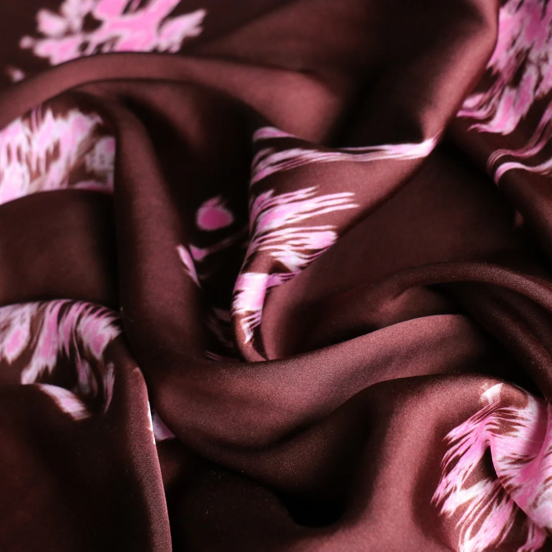 Clemente Pink Viscose Satin - Image 2