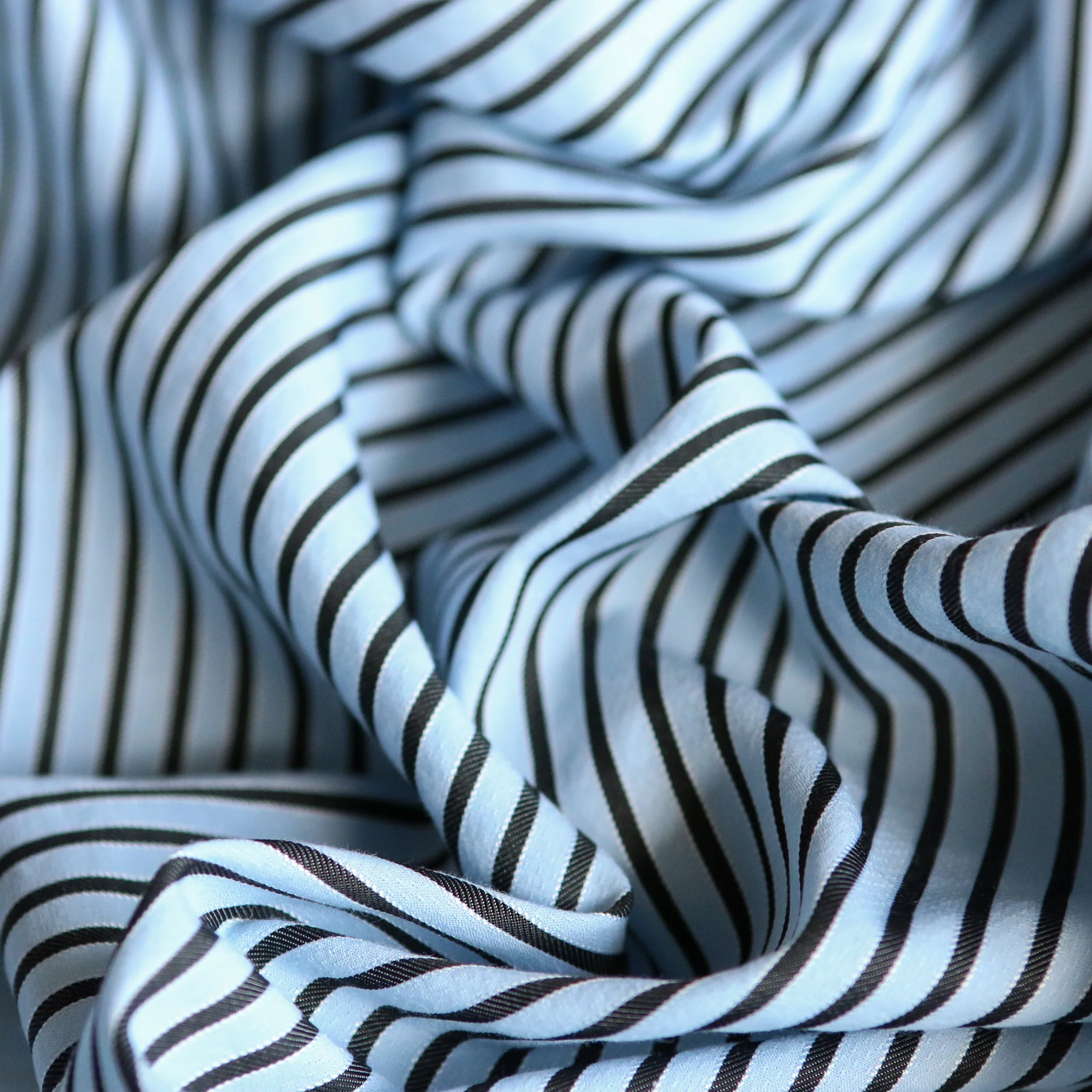 Clini Stripe Cotton Shirting - Image 2