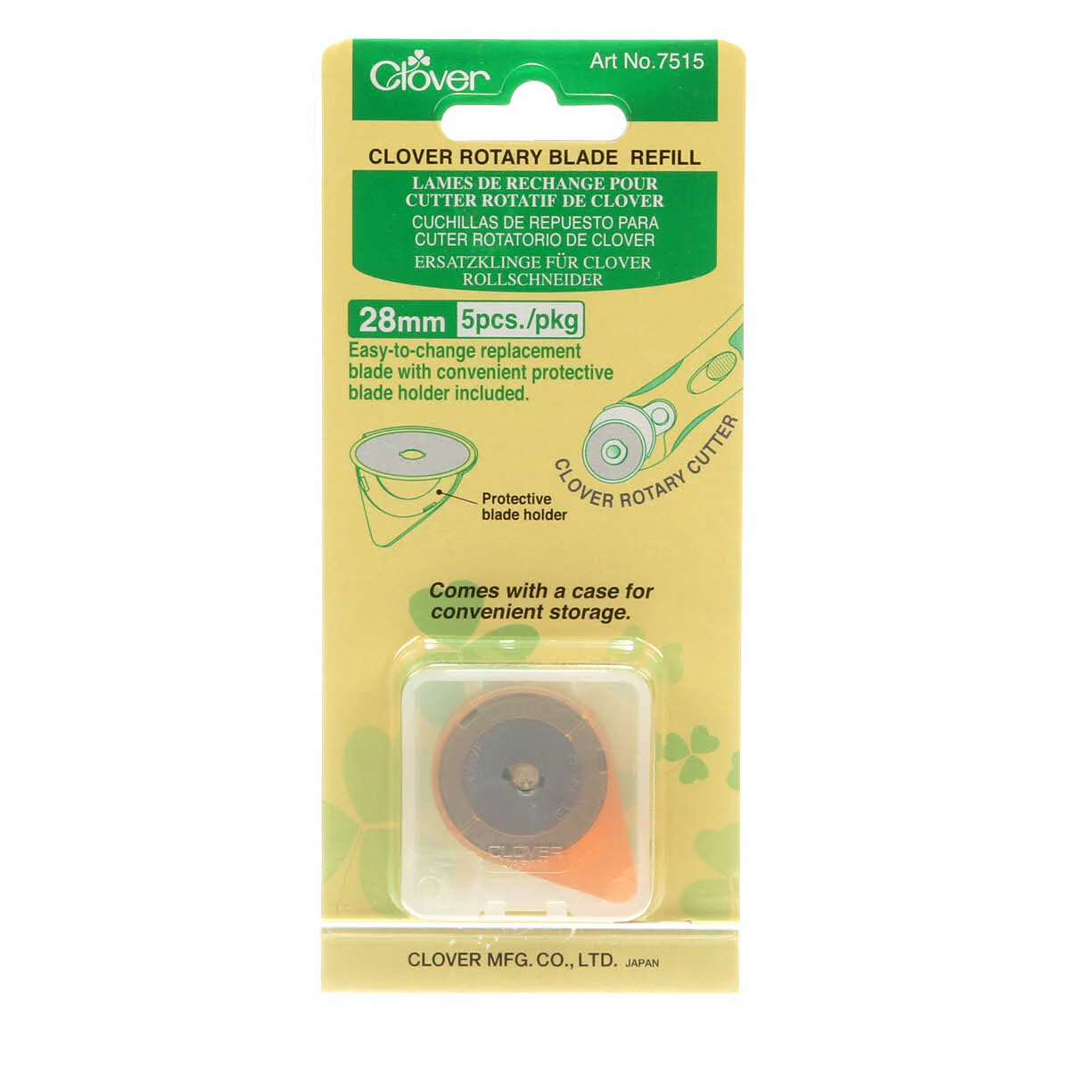 Clover - Rotary Blade Refill - 28mm - 5pcs