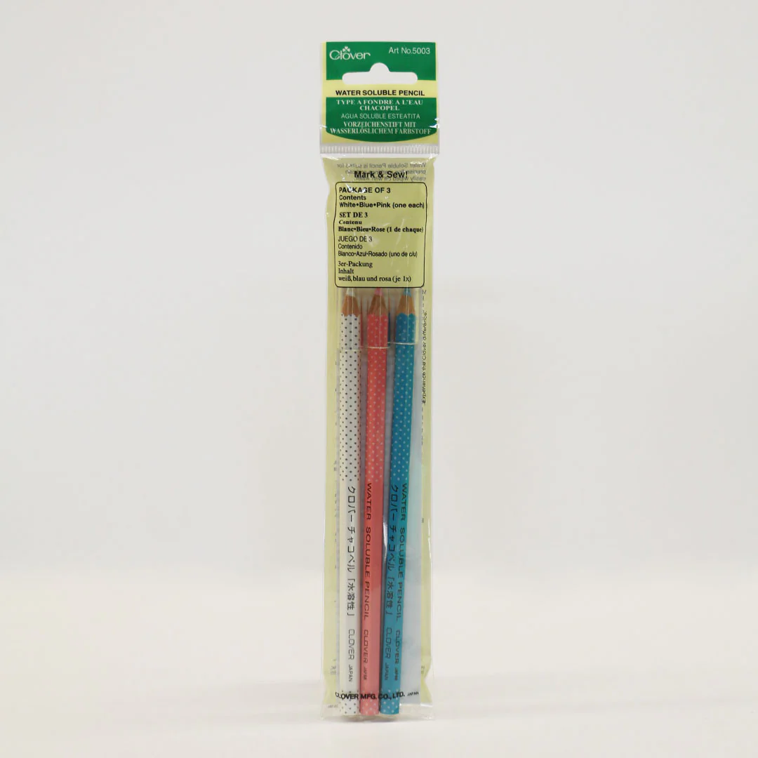 Clover Water Soluble Pencil 3 Pieces