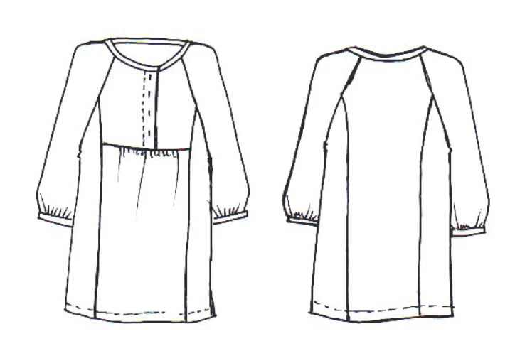 Colette Tunic Top Pattern - Image 4