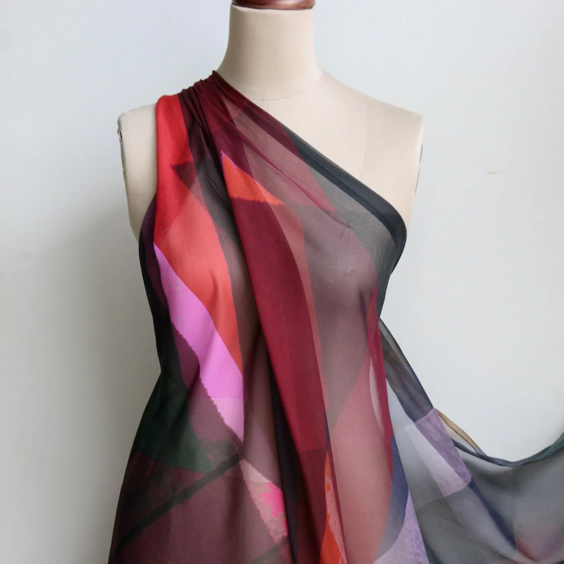 Colour Theory Silk Georgette - Image 5