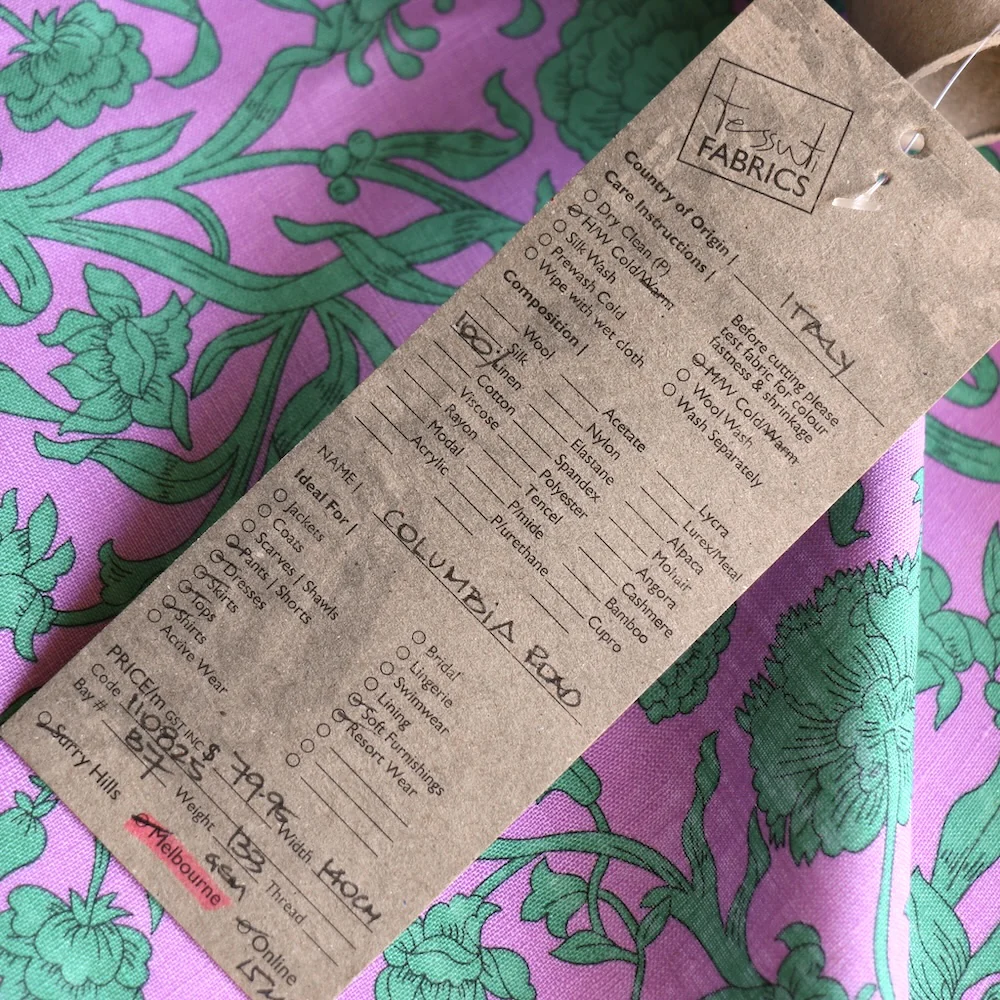 Columbia Road - Liberty Sycamore Linen - Image 5