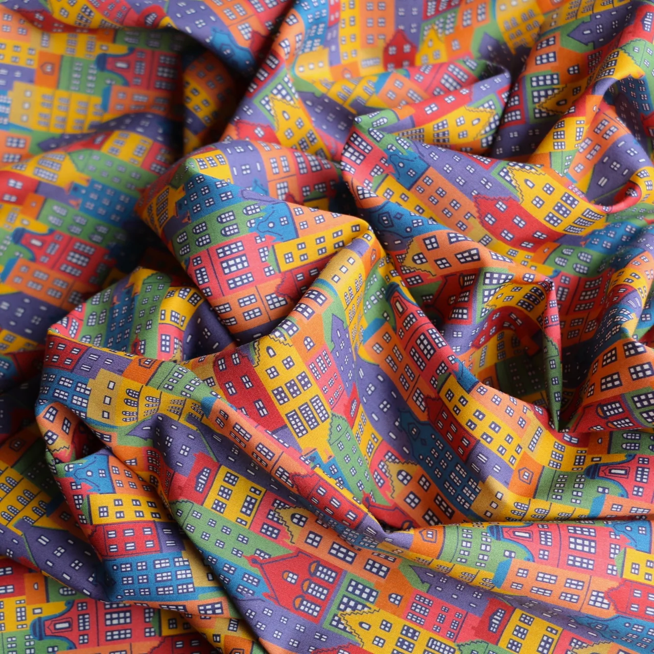 Copenhagen Street Yellow - Liberty Tana Lawn⢠- Image 2