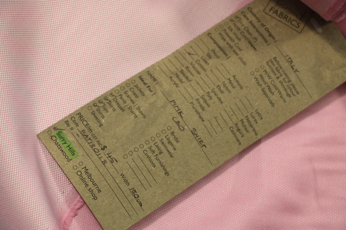 CBO Pink Shirting - Image 2