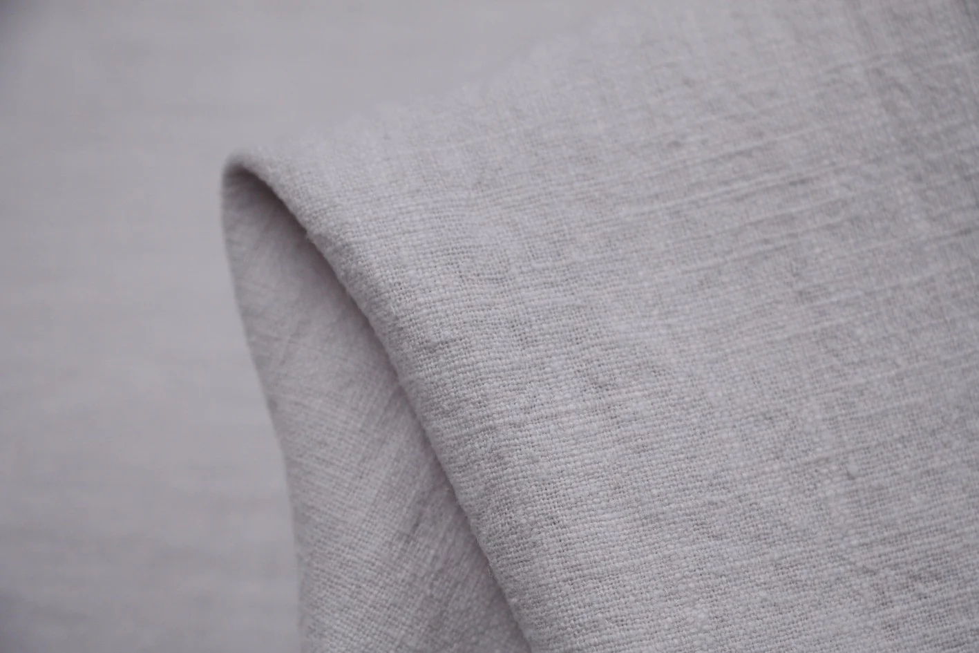 Chalk Pebble Washed Linen