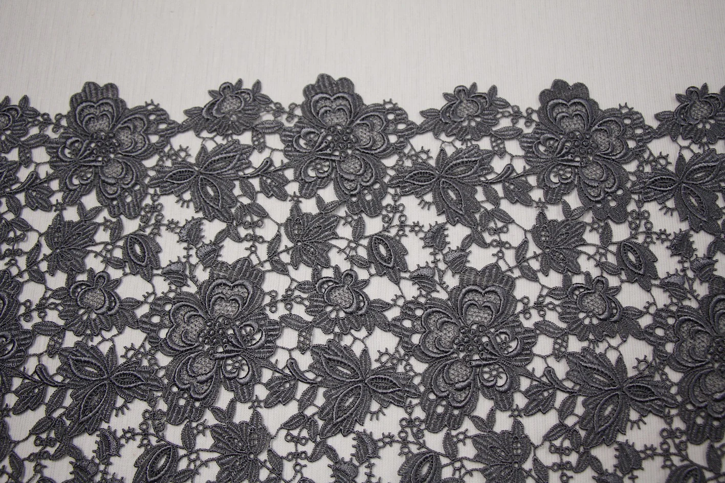Charcoal Giselle Guipure Lace - Image 2