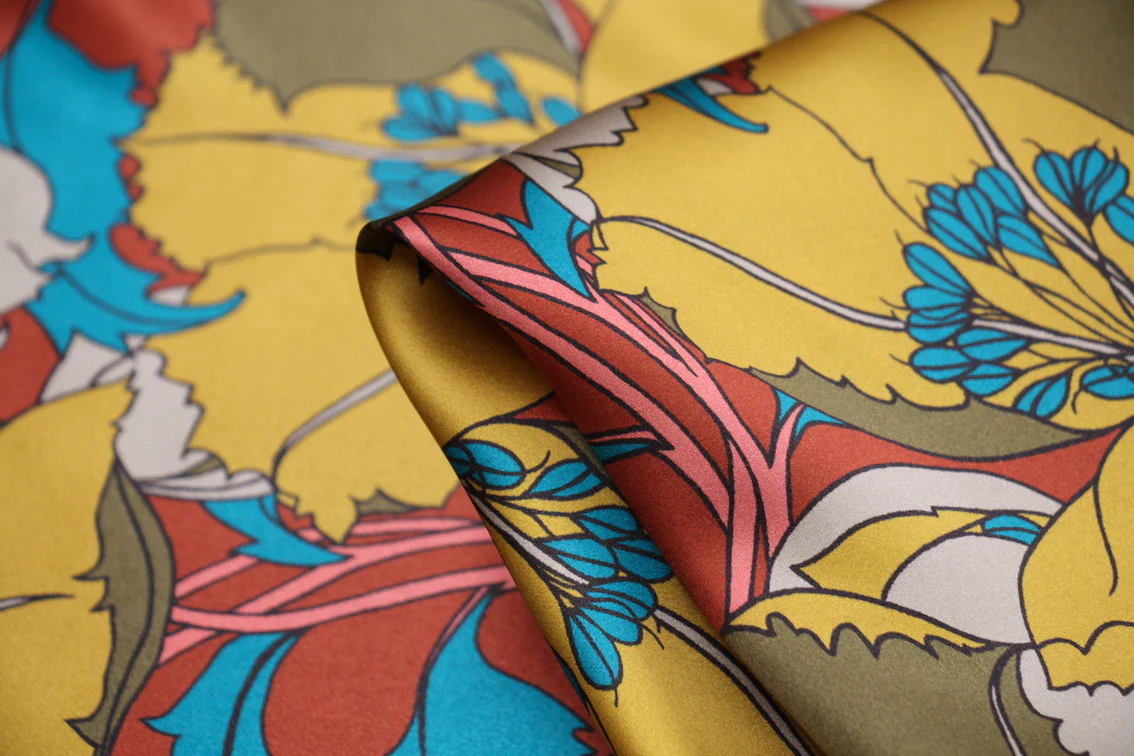 Eustacia Citrus - Liberty Silk Satin